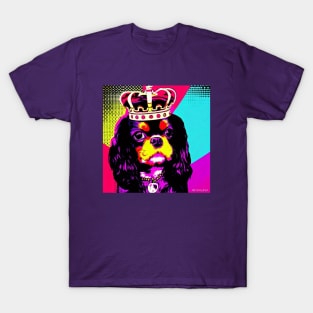 Cavalier King Charles Spaniel Pop Art T-Shirt